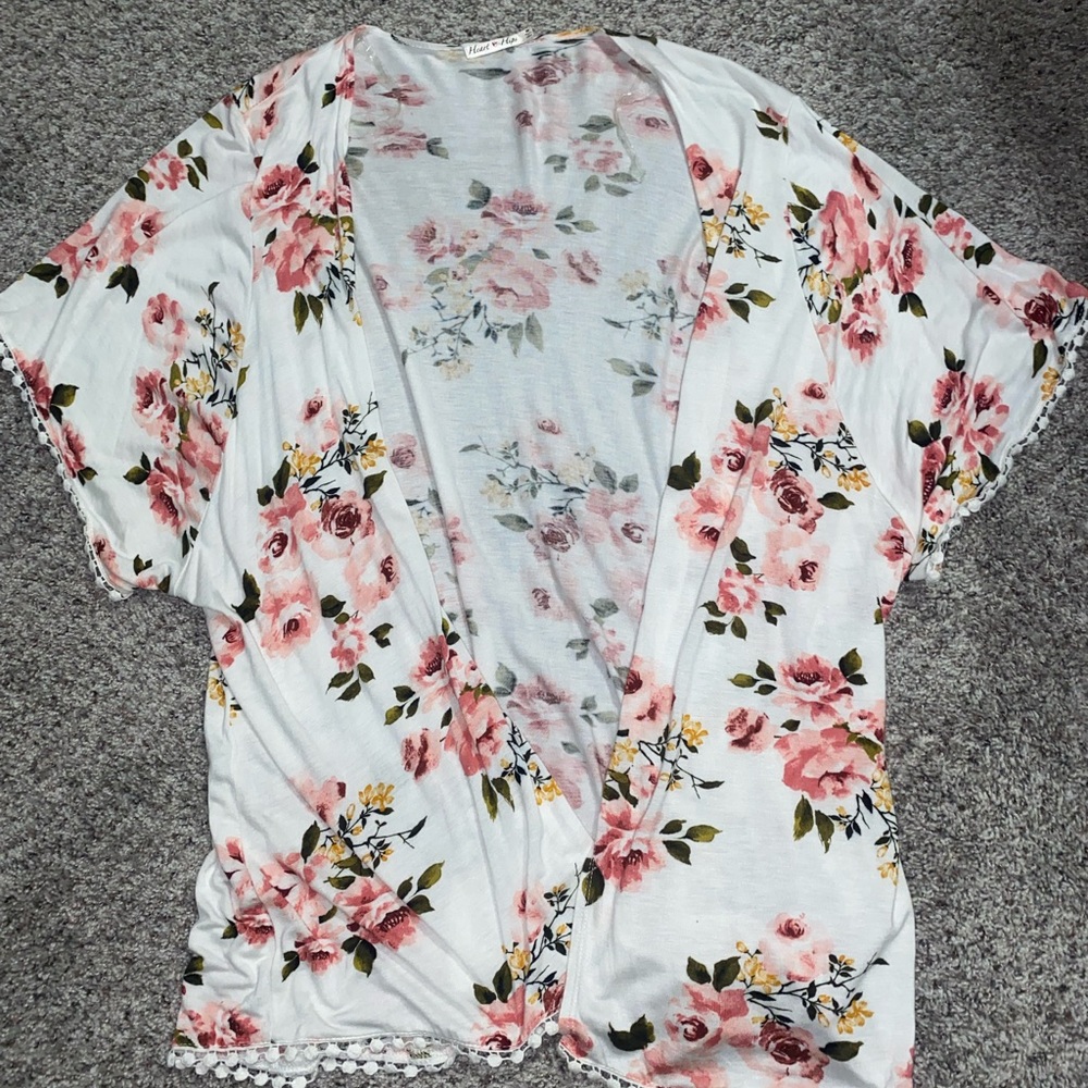 Flowery kimono